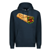 Navy burrito Premium Hoodie - AdoDesignShop