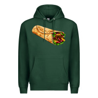 Sports Green burrito Premium Hoodie - AdoDesignShop
