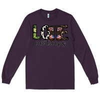 Plum love our troops Long Sleeve Tee - CowhideDigitalArt