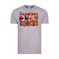 Vintage Zinc i'm just here for the snacks american football Vintage Tee - Zillion Design Studio