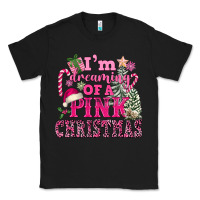 Black I Am Dreaming Of A Pink Christmas Classic Tee - FaDigitalArtStudio