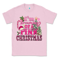 Bubblegum Pink I Am Dreaming Of A Pink Christmas Classic Tee - FaDigitalArtStudio