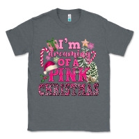 Charcoal Heather I Am Dreaming Of A Pink Christmas Classic Tee - FaDigitalArtStudio