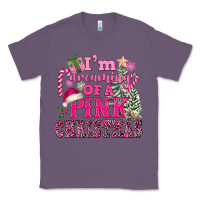 Lavender I Am Dreaming Of A Pink Christmas Classic Tee - FaDigitalArtStudio