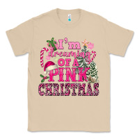 Mushroom I Am Dreaming Of A Pink Christmas Classic Tee - FaDigitalArtStudio