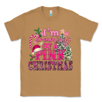 Toasted Coconut I Am Dreaming Of A Pink Christmas Classic Tee - FaDigitalArtStudio