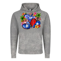 Cloud Rock puerto rico hearts Vintage Hoodie - Zillion Design Studio