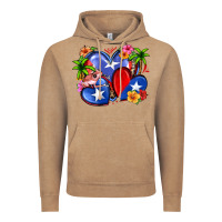 Vintage Coffee puerto rico hearts Vintage Hoodie - Zillion Design Studio