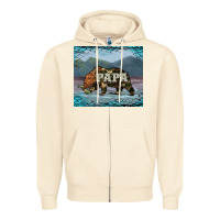Sandshell papa bear tumbler Zipper Hoodie - Artiststas