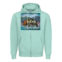 Seafoam papa bear tumbler Zipper Hoodie - Artiststas