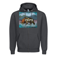 Smoke papa bear tumbler Zipper Hoodie - Artiststas