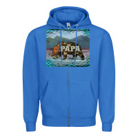 True Royal papa bear tumbler Zipper Hoodie - Artiststas