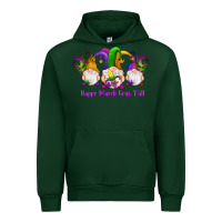 Forest Green happy mardi gras y'all gnomes Urban Hoodie - RanaPortraitStore