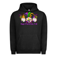 Pigment Black happy mardi gras y'all gnomes Urban Hoodie - RanaPortraitStore