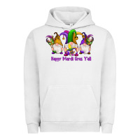 Pigment Lunar Rock happy mardi gras y'all gnomes Urban Hoodie - RanaPortraitStore