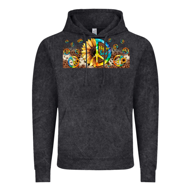 Hippie Soul Leopard Sunflower Vintage Hoodie by JahusDesignShop | Teevron