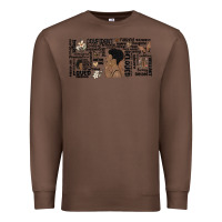 Chestnut black woman confident Premium Sweatshirt - MaliasSmallBusiness