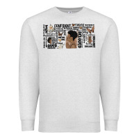 Oatmeal Heather black woman confident Premium Sweatshirt - MaliasSmallBusiness