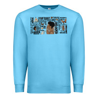 Ocean Blue black woman confident Premium Sweatshirt - MaliasSmallBusiness