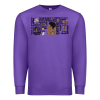 Purple black woman confident Premium Sweatshirt - MaliasSmallBusiness