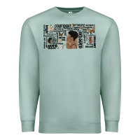 Seafoam black woman confident Premium Sweatshirt - MaliasSmallBusiness