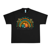 Black happy fall y'all rainbow Urban Heavy Tee - RanaPortraitStore