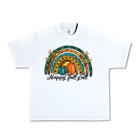 White happy fall y'all rainbow Urban Heavy Tee - RanaPortraitStore
