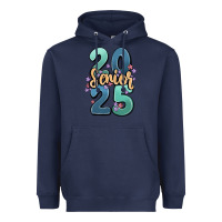Navy senior 2025 Heavyweight Hoodie - MaliasSmallBusiness