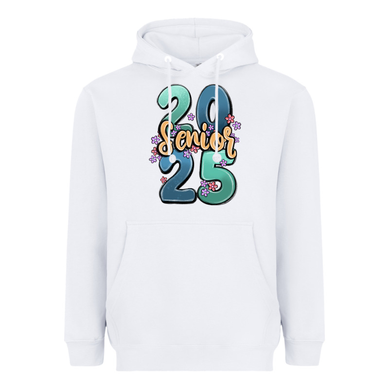Senior 2025 Heavyweight Hoodie by MaliasSmallBusiness | Teevron