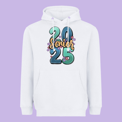 Senior 2025 Heavyweight Hoodie Designed By Maliassmallbusiness