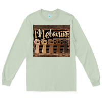 Matcha melanin American flag Long Sleeve Tee - HRA Design Shop