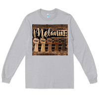Melanin American Flag Long Sleeve Tee | Teevron
