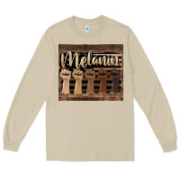 Mushroom melanin American flag Long Sleeve Tee - HRA Design Shop