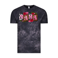 Cloud Black mama with license letters mothers day Vintage Tee - texasbilliewilder