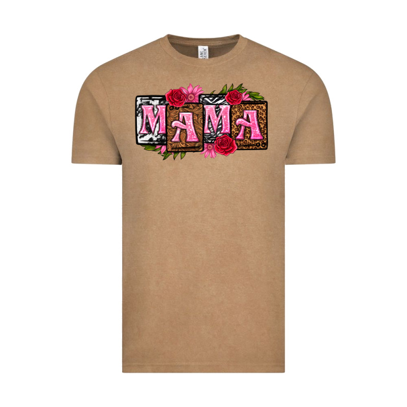 Mama With License Letters Mothers Day Vintage Tee by texasbilliewilder | Teevron