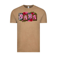 Vintage Coffee mama with license letters mothers day Vintage Tee - texasbilliewilder