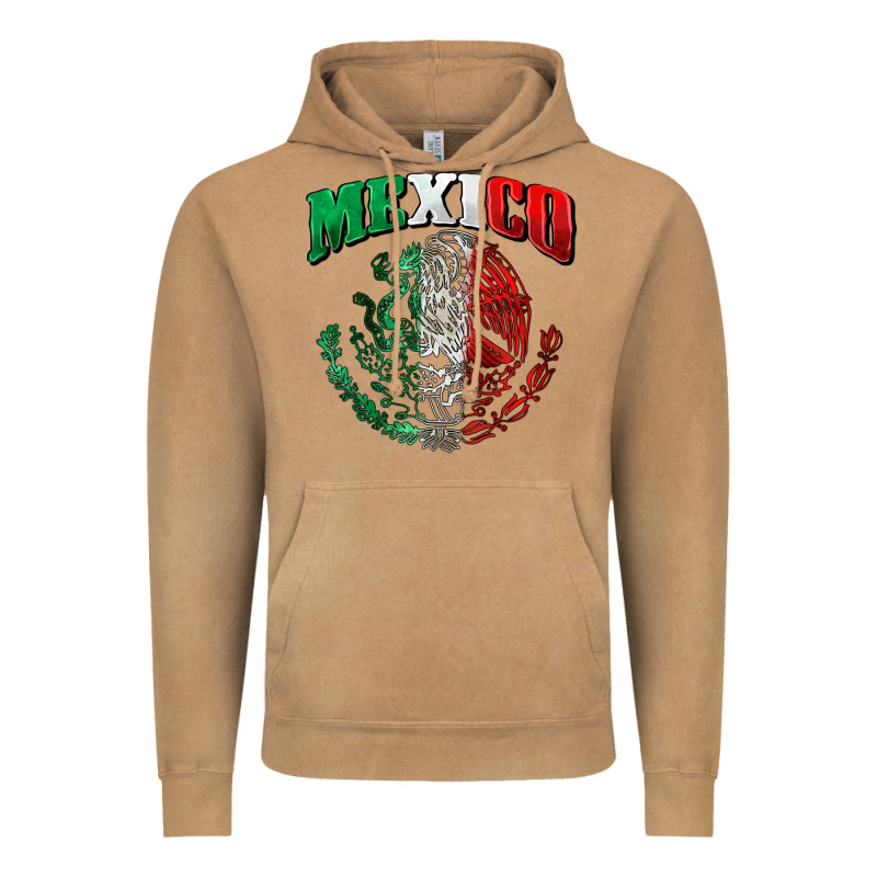 Mexico Coat Of Arms Vintage Hoodie by Zillion Design Studio | Teevron