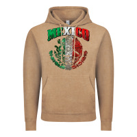 Vintage Coffee mexico coat of arms Vintage Hoodie - Zillion Design Studio