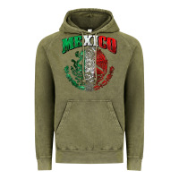 Vintage Olive mexico coat of arms Vintage Hoodie - Zillion Design Studio