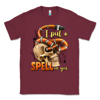 Burgundy i put a spell on you Classic Tee - BundleAndBundleShop