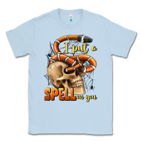 Dusty Blue i put a spell on you Classic Tee - BundleAndBundleShop