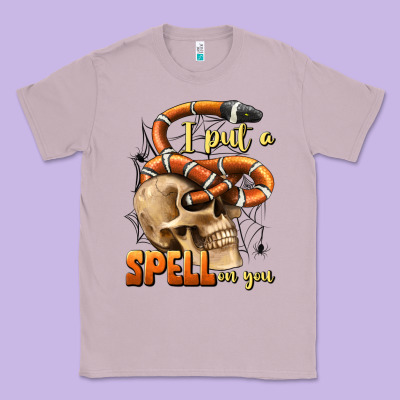 I Put A Spell On You Classic Tee Designed By Bundleandbundleshop