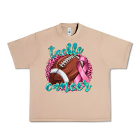 Burro Tackle Cancer Football Urban Heavy Tee - texasbilliewilder
