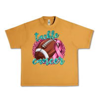 Peanut Butter Tackle Cancer Football Urban Heavy Tee - texasbilliewilder