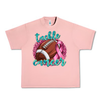 Salmon Tackle Cancer Football Urban Heavy Tee - texasbilliewilder