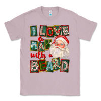 Lilac I Love A Man With A Beard Classic Tee - FaDigitalArtStudio