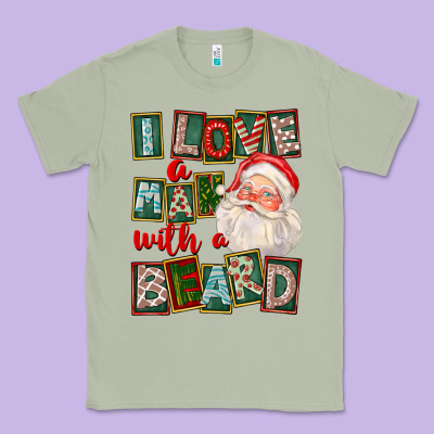 I Love A Man With A Beard Classic Tee Designed By Fadigitalartstudio