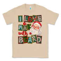 Mushroom I Love A Man With A Beard Classic Tee - FaDigitalArtStudio