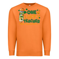 Carrot one lucky teacher Premium Sweatshirt - MaliasSmallBusiness