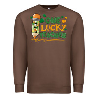 Chestnut one lucky teacher Premium Sweatshirt - MaliasSmallBusiness